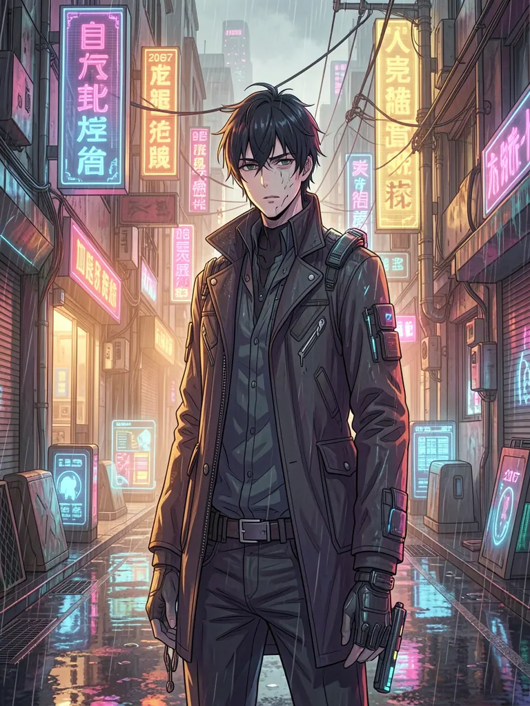 雨夜霓虹